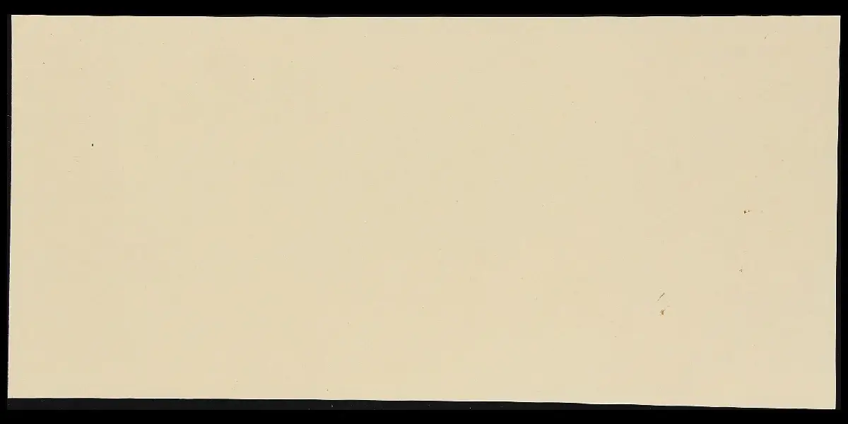 Billete de 100 pesos del Banco de Campeche de prueba unifacial en blanco y negro anverso liso