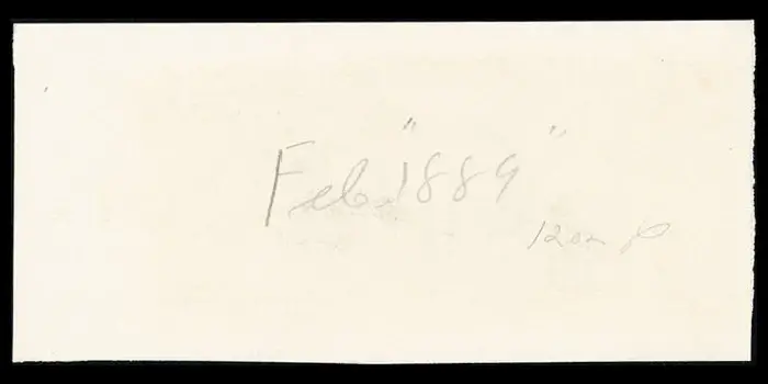 Billete de 1 peso del Banco de Chihuahua de prueba unifacial segunda emisión reverso liso