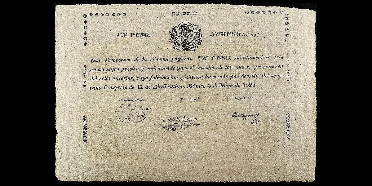 Billetes de las Tesorerías de la Nación