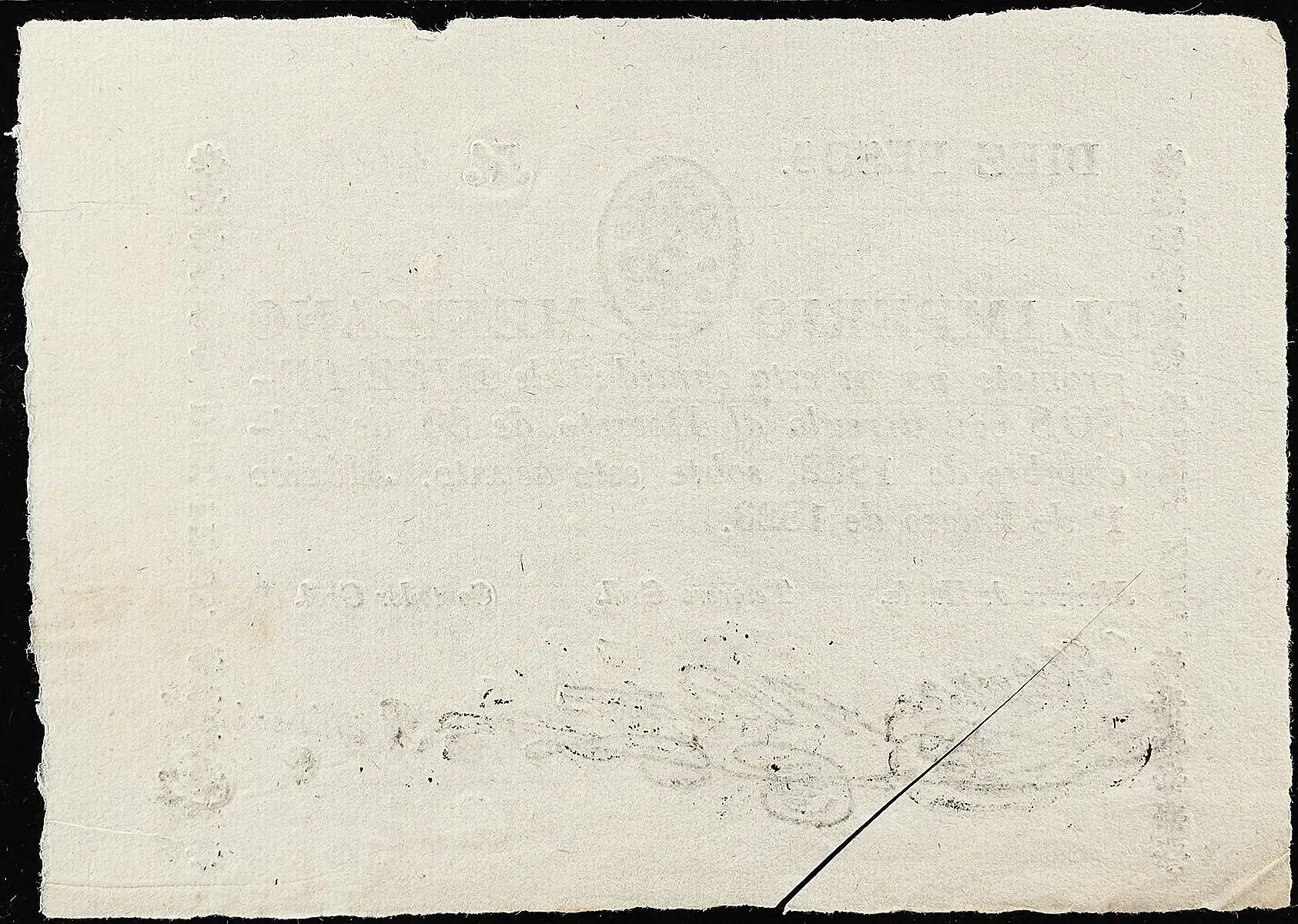 10 pesos imperio mexicano 1823 reverso