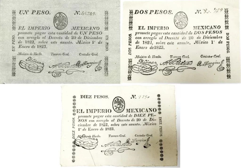 Billetes del Imperio Mexicano